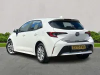 Used Toyota Corolla 2023 White Hatchback