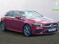 Used Mercedes A250 AMG Line Premium Plus 224 HP (164 kW) 2020 Red Hatchback