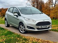 Used Ford Fiesta Zetec 2017 Silver Hatchback