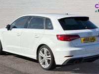Used Audi A3 S-Line 113 HP (83 kW) 2019 White Sedan