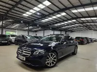 Used Mercedes E350 Premium 2018 Blue Sedan