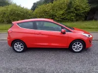 Used Ford Fiesta Zetec 2017 Red Hatchback