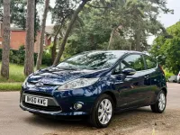 Used Ford Fiesta Zetec 82 HP (60 kW) 2010 Blue Hatchback