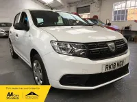Used Dacia Sandero Ambiance 90 HP (66 kW) 2018 White Hatchback