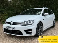 Used VW Golf VII R 295 HP (216 kW) 2016 White Estate