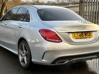 Used Mercedes C220 AMG line 2016 Silver Sedan