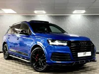 Used Audi Q7 Black Edition 2018 Blue SUV