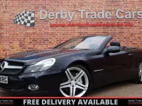 Used Mercedes SL350 2008 Blue Cabriolet