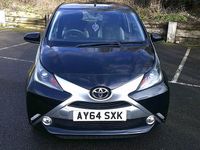 Used Toyota Aygo X-clusiv 68 HP (50 kW) 2014 Black Hatchback