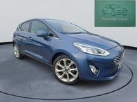 Used Ford Fiesta Titanium X 125 HP (91 kW) 2021 Blue Hatchback