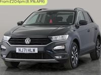 Used VW T-Roc Active 110 HP (80 kW) 2021 Grey SUV