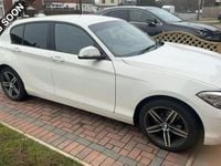 Used BMW 118 Sport Line 150 HP (110 kW) 2017 White Hatchback