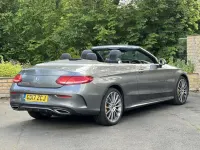 Used Mercedes C220 AMG line 2017 Grey Cabriolet
