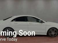 Used Mercedes CLA220 AMG line 177 HP (130 kW) 2018 White Sedan
