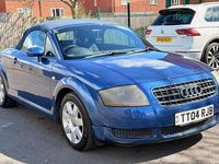 Used Audi TT Roadster Sport 150 HP (110 kW) 2004 Blue Cabriolet