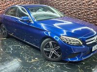 Used Mercedes C200 184 HP (135 kW) 2019 Blue Sedan