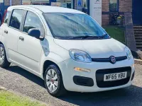 Used Fiat Panda Pop 69 HP (50 kW) 2015 White Hatchback