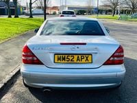 Used Mercedes SLK200 2003 Silver Cabriolet