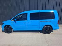 Used VW Caddy Maxi 102 HP (75 kW) 2016 Blue MPV
