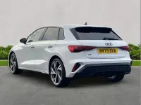 Used Audi A3 Black Edition 147 HP (108 kW) 2025 White Hatchback