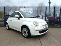 Used Fiat 500 Lounge 69 HP (50 kW) 2009 White Hatchback