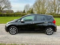 Used Nissan Note N-TEC 80 HP (58 kW) 2016 Black Hatchback