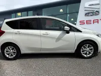 Used Nissan Note Acenta Premium 90 HP (66 kW) 2017 White Hatchback