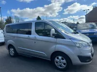 Used Ford Tourneo Custom Titanium 130 HP (95 kW) 2017 Silver Van