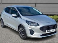 Used Ford Fiesta Titanium 99 HP (72 kW) 2023 Silver Hatchback