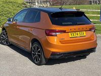 Used Skoda Fabia Monte Carlo 113 HP (83 kW) 2024 Phoenix orange metallic black magic pearl effect Hatchback