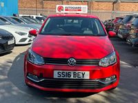 Used VW Polo Match 2016 Red Hatchback