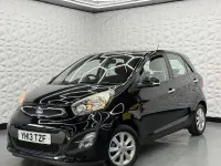 Used Kia Picanto 85 HP (62 kW) 2013 Black Hatchback