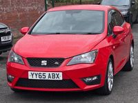 Begagnad Seat Ibiza FR 2015 Röd Halvkombi