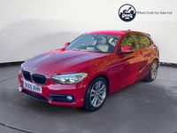 Used BMW 116 Sport Line 2015 Red Hatchback