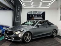 Used Mercedes C220 AMG Line Premium 170 HP (125 kW) 2016 Grey Coupe