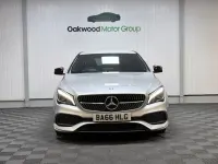 Used Mercedes CLA220 AMG line 177 HP (130 kW) 2017 Silver Sedan