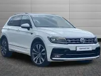 Used VW Tiguan R-line 150 HP (110 kW) 2018 White SUV