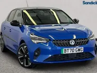 Second-hand Vauxhall Corsa-e Elite 100 kW (136 CP) 2020 Albastru Hatchback