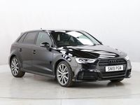 Used Audi A3 Sportback Black Edition 150 HP (110 kW) 2019 Black Hatchback