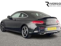 Used Mercedes C300 AMG line 258 HP (189 kW) 2019 Black Coupe