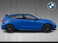 Used BMW M135 Comfort Edition 302 HP (222 kW) 2021 Blue Hatchback