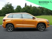 Used Skoda Karoq SportLine 147 HP (108 kW) 2023 Orange SUV