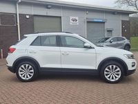 Used VW T-Roc SE 150 HP (110 kW) 2019 White SUV