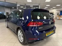 Used VW Golf VII R-line 150 HP (110 kW) 2020 Blue Hatchback