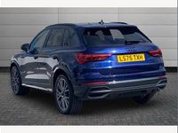 Used Audi Q3 Black Edition 150 HP (110 kW) 2025 Blue SUV