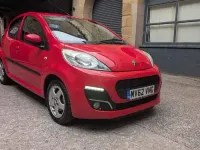 Used Peugeot 107 Allure 68 HP (50 kW) 2012 Red Hatchback