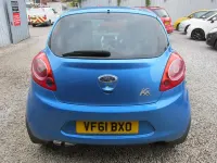 Used Ford Ka Zetec 69 HP (50 kW) 2011 Blue Hatchback