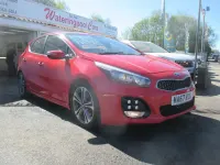 Käytetty Kia Ceed GT-Line 118 HP (86 kW) 2017 Punainen Viistoperä