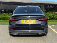 Used Audi A3 S-Line 110 HP (80 kW) 2021 Black Sedan