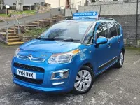 Gebraucht Citroën C3 Picasso Exclusive 2014 Blau Van / Kleinbus